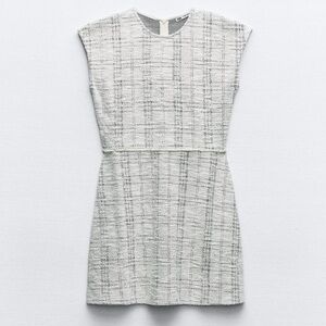 Zara Textured Jacquard Dress